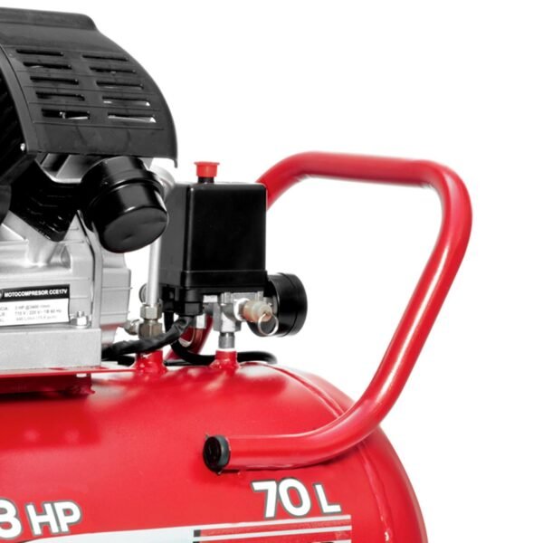 Compresor Coaxial Evans 3HP 70L - Imagen 2